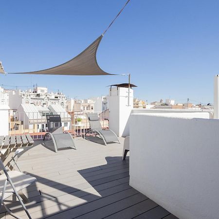 Florit Flats - Atico Oasis De Ruzafa Apartman Valencia Kültér fotó